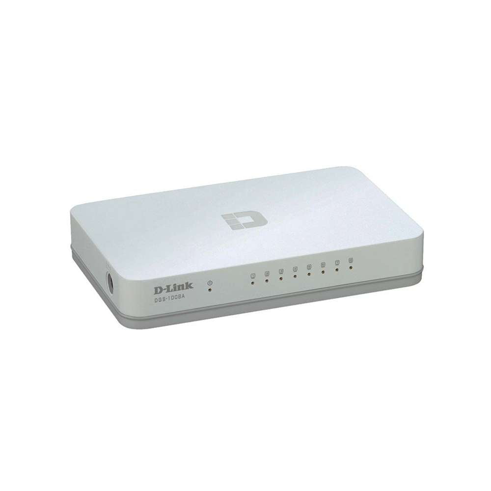 D-Link 8-Port Gigabit Unmanaged Switch DGS-1008A D-Link 8-Port Gigabit Unmanaged Switch DGS-1008A